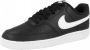 Nike Court Vision Low Sneakers Black White-Photon Dust - Thumbnail 18