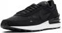 Nike Lage Sneaker Zwart Wit Oranje Wafel Stijl Black Heren - Thumbnail 5