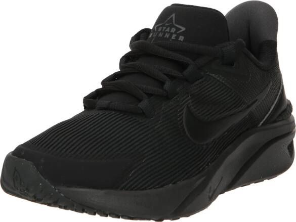Nike Star Runner 4 NN GS Hardloopschoenen Black Black-Black-Anthracite Zwart Hardlopen Comfort - Foto 3