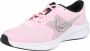 Nike Kids Nike Downshifter 11 Hardloopschoenen voor kids (straat) Pink Foam Black White Metallic Silver Kind - Thumbnail 5