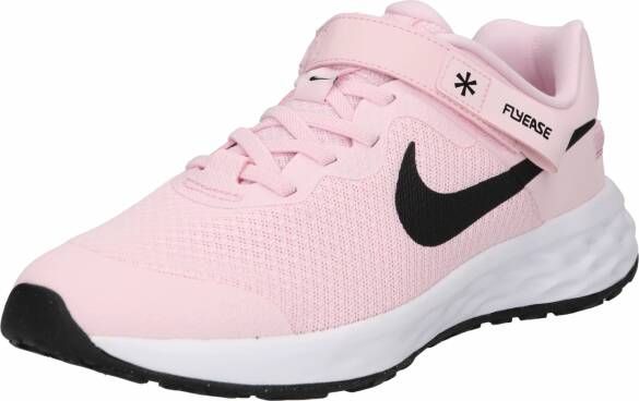 Nike Revolution 6 FlyEase Eenvoudig aan en uit te trekken hardloopschoenen voor kids (straat) Roze - Foto 3