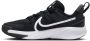 Nike star runner 4 hardloopschoenen zwart wit kinderen - Thumbnail 5