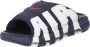 NIKE KIDS Nike Air More Uptempo Slipper Blauw Wit Limited Edition Doos zonder dexel - Thumbnail 2
