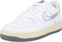 Nike Air Force 1 Lv8 3 (gs) Basketball Schoenen white smoke grey beach white maat: 38.5 beschikbare maaten:38.5 - Thumbnail 2