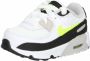 Nike Air Max 90 Leather Baby's White Black Neutral Grey Hot Lime Kind - Thumbnail 10