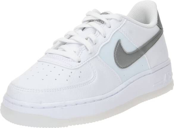 Nike Air Force 1 (gs) Basketball Schoenen white metallic silver pure platinum maat: 37.5 beschikbare maaten:36.5 37.5 38.5 - Foto 2