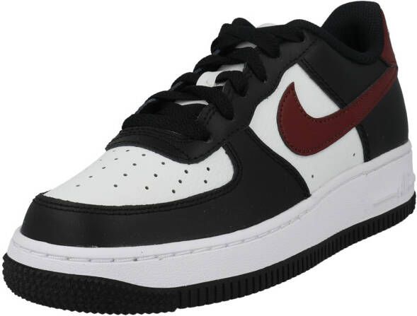 Nike Kinderschoenen Air Force 1 Black Summit White White Dark Team Red Black Summit White White Dark Team Red - Foto 3