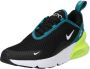 Nike Air Max 270 sneakers zwart limegroen aqua - Thumbnail 3