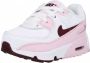 Nike Air Max 90 voor baby's peuters White Pink Foam Dark Beetroot Kind White Pink Foam Dark Beetroot - Thumbnail 4