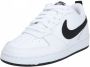 Nike Court Borough Low 2 (GS) leren sneaker wit zwart - Thumbnail 5
