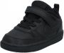 Nike Kids Nike Court Borough Low 2 Kids Sneakers Black Black Black - Thumbnail 4