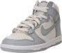 Nike Dunk High Bg Vrouwen Wit Sneakers - Thumbnail 2