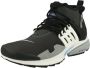 Nike Mid Utility Hoge Stoffen Sneaker Antraciet Blauw Wit Black Heren - Thumbnail 2