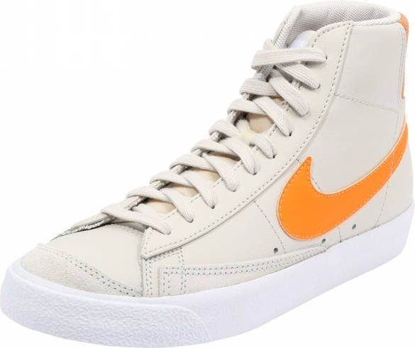 Nike Blazer Mid 77 Unisex Sneaker Grijs Oranje Doos zonder deksel - Foto 2