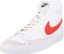 Nike Blazer Mid Vintage '77 Sneakers Unisex Wit Rood - Thumbnail 2