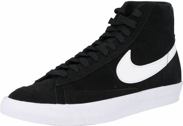 Nike Blazer Mid 77 Suede Heren Sneakers Sport Casual Schoenen Leer Zwart CI1172 - Foto 4