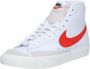 Nike W Blazer Mid '77 White Habanero Red Sail Schoenmaat 38 Sneakers CZ1055 101 - Thumbnail 5