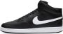 Nike Wmns Court Vision Mid Zwarte Sneaker 37 5 Zwart - Thumbnail 13