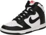 Nike Dunk High Retro Basketball Schoenen white black total orange maat: 46 beschikbare maaten:41 42.5 43 44.5 45 46 47.5 45.5 47 40.5 38.5 - Thumbnail 4