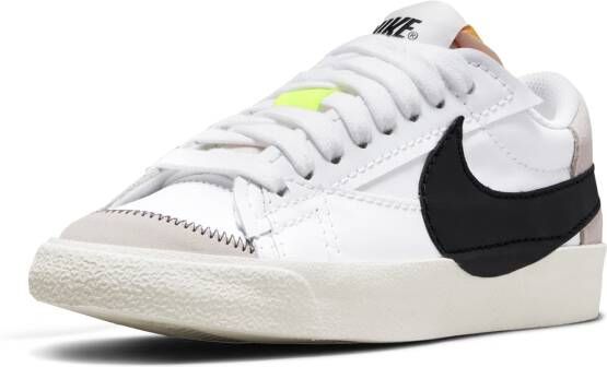 Nike Jumbo Lage Schoen Wit Zwart Wit Zeil White Dames - Foto 4