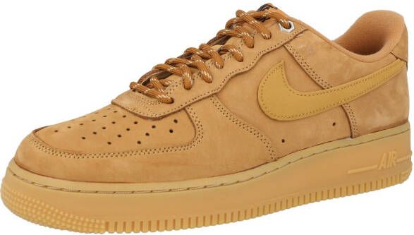 Nike Air Force 1 '07 Wb Flax Wheat Gum Light Brown Black Schoenmaat 44 1 2 Sneakers CJ9179 200 - Foto 5