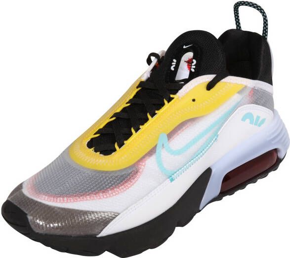 Nike Air Max 2090 Herenschoen White Black Speed Yellow Bleached Aqua Heren - Foto 3