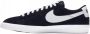 Nike Blazer Low Prm Vntg Suede Black White Schoenmaat 40 1 2 Sneakers 538402 004 - Thumbnail 2