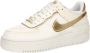 Nike Air Force 1 Shadow Creme Gold White Sneakers Dames Doos Zonder Deksel - Thumbnail 2