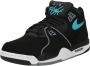 Nike Air Flight 89 Black Aqua Heren Basketbalschoenen Sneakers Zwart HF0102 - Thumbnail 3