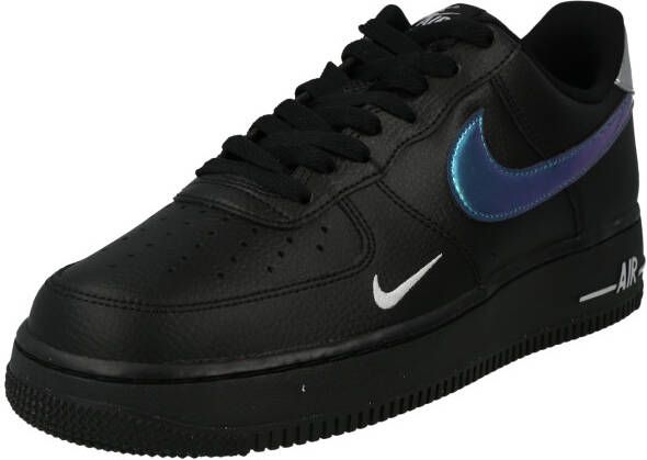 Nike Air Force 1' 07 Sneakers Zwart Blue Lightning - Foto 3