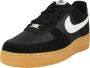 Nike Air Force 1 Low '07 LV8 Zwart Wit Gum Sneakers Heren Doos Zonder Deksel - Thumbnail 2