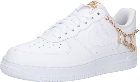 Nike Air Force Dames Schoenen Wit Maat: 40.5 Leer Textil Foot Locker - Foto 4