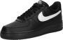 Nike Herenschoenen Air Force 1 '07 Black Black White- Heren Black Black White - Thumbnail 3