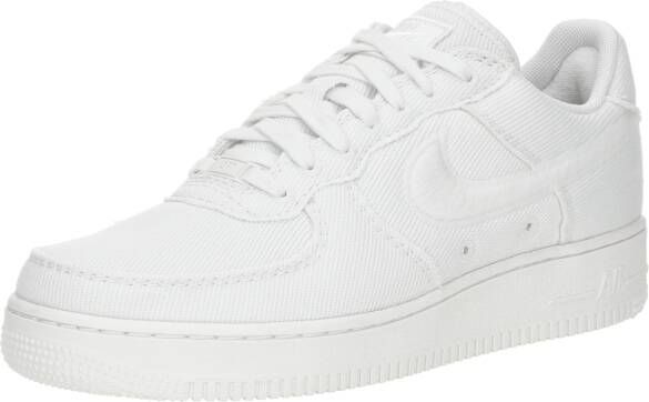 Nike Herenschoenen Air Force 1 Low Canvas Summit White- Heren Summit White - Foto 4