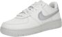 Nike Air Force 1 Dance Sneakers Dames Summit White Metallic Zilver - Thumbnail 2