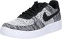 Nike Air Force 1 Flyknit 2.0 Oreo Zwart Wit Sneakers Doos Zonder Deksel - Thumbnail 5