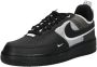 Nike Air Force 1 React Limited Edition Heren Sneaker Zwart Grijs - Thumbnail 3