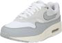 Nike Air Max 1 '87 Light Smoke Grey Sneakers Unisex Lichtgrijs Wit - Thumbnail 2