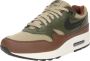 Nike Lage Sneakers Air Max 1 Essential Premium Neutral Olive - Thumbnail 4
