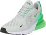 Nike Air Max 270 Light Silver Green Shock Sneakers Unisex Doos Zonder Deksel - Thumbnail 3
