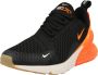 Nike Air Max 270 Black Phantom Total Orange Sneakers Heren - Thumbnail 3