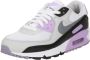 Nike Air Max 90 Dames White Lilac Photon Dust Cool Grey- Dames White Lilac Photon Dust Cool Grey - Thumbnail 4