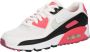 Nike Air Max 90 Wmns Aster Pink Sneakers Wit Aster Pink Zwart Light Silver - Thumbnail 2