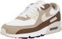 Nike Herenschoenen Air Max 90 Summit White Khaki Light Orewood Brown Black- Heren Summit White Khaki Light Orewood Brown Black - Thumbnail 3