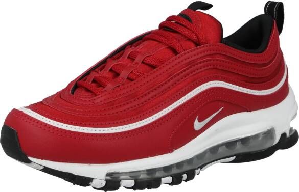 Nike Air Max 97 Sneakers Dames Gym Red Wit Zwart Neutral Grey