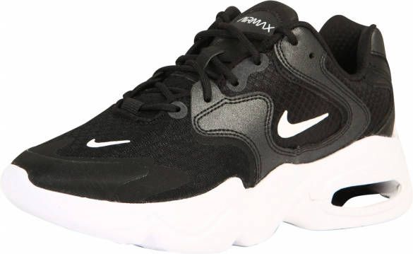 Nike Air Max 2X Heren Schoenen Black Textil Leer Synthetisch Foot Locker - Foto 2