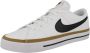 Nike Court Legacy Next Nature DH3161-101 Vrouwen Wit Sneakers - Thumbnail 8