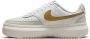 Nike Witte sportiee leren sneakers oor dames White Dames - Thumbnail 4