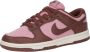 Nike Damesschoenen Dunk Low White Dark Pony Sail Elemental Pink- Dames White Dark Pony Sail Elemental Pink - Thumbnail 2