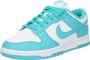 Nike Dunk Low Next Nature Wit Lichtblauw Sneakers Unisex - Thumbnail 2